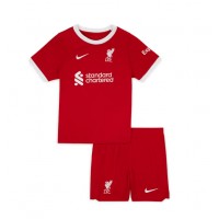 Liverpool Hjemme Trøje Børn 2023-24 Kortærmet (+ Korte bukser)